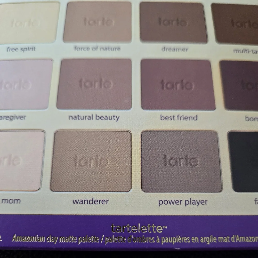 Tarte Tartelette Eyeshadow Palette - Pink and Brown Hues - New In Box